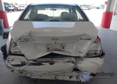 2002 Hyundai Elantra Gls z USA, uszkodzony, nr VIN KMHDN45D42U439182